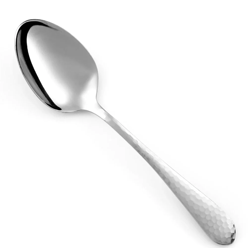 🚫 ISO 🚫 REED & BARTON HAMMERED ANTIQUE MATTE 18/8 STAINLESS TEASPOONS (Qty. 6+)